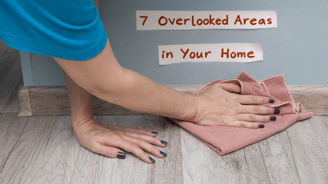 7 Overlooked areas in your home