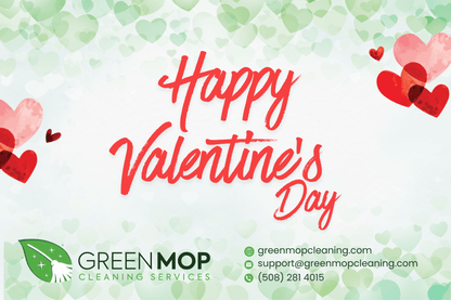 Green Clean Valentine's Day Gift Card
